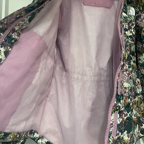 The North Face Printed Antora Rain Jacket Size 7/8 - Picture 2 of 3